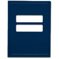 Tax Compatible Software Folder- Double Centered Windows, Maroon, Top-Staple (Blank)